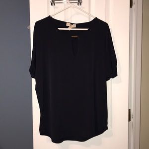 Michael Kors navy blouse